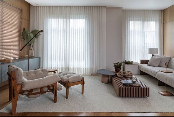 Living principal — Apartamento Alto de Pinheiros AM