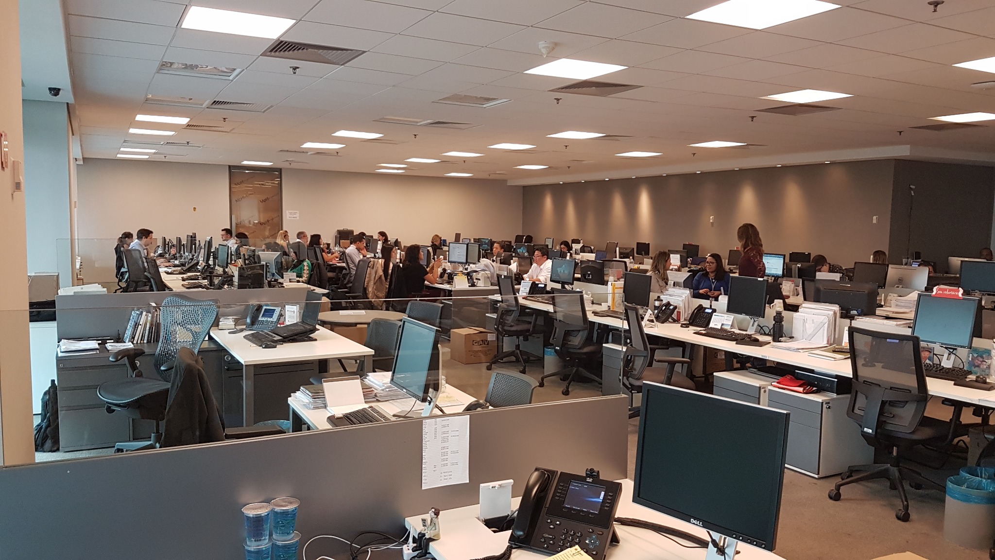Escritório em planta aberta — Corporativo Itaim 2